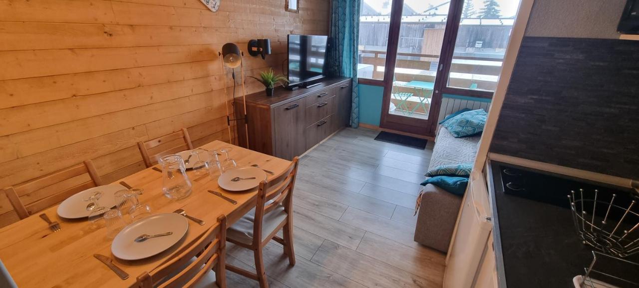 Appartement Residence L'Ours Blanc Chez Jimmy Huez Buitenkant foto